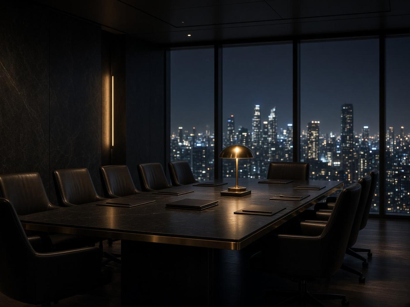 Empty boardroom at night — a group programme HR can actually run